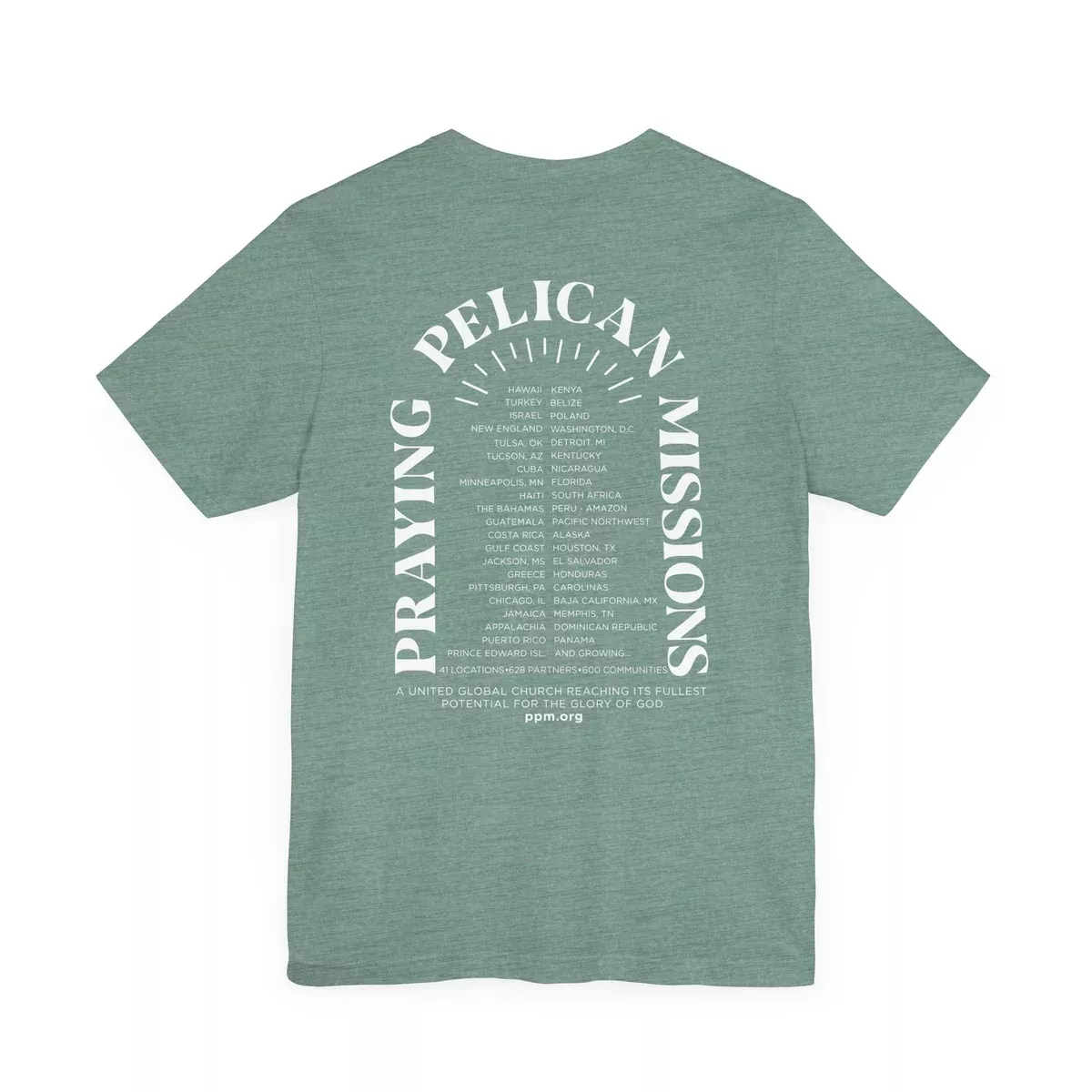 2024/2025 Praying Pelican Missions Reverse Team Tshirt