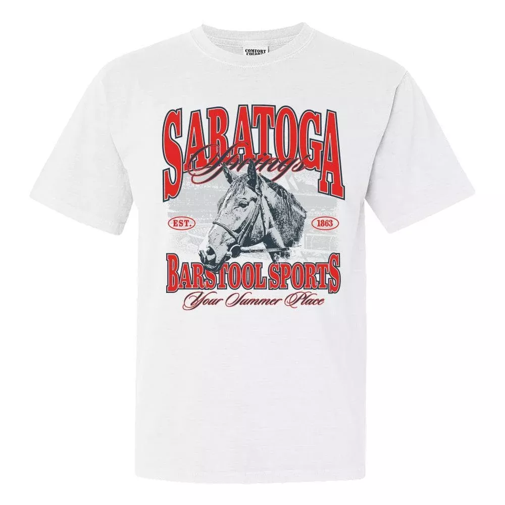 2026 Saratoga x Barstool Sports Horse Graphic Tee