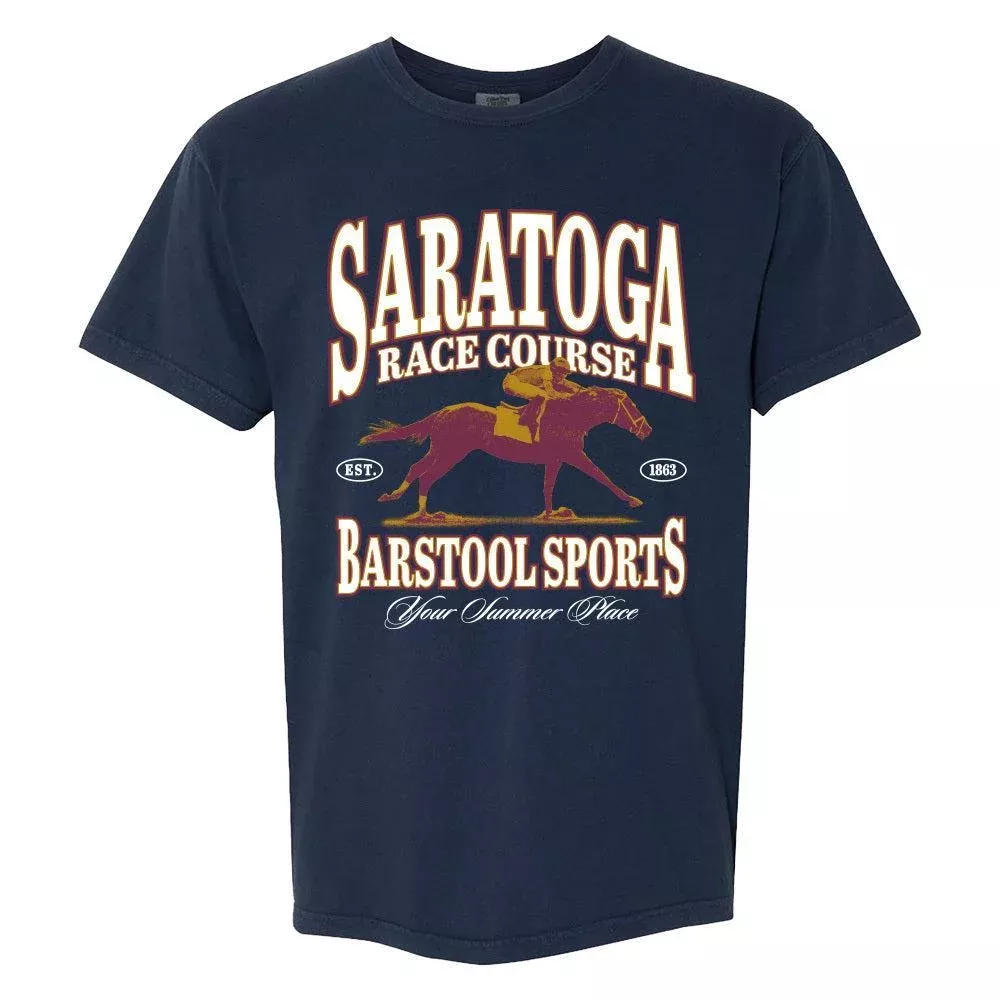 2026 Saratoga x Barstool Sports Racing Graphic Tee
