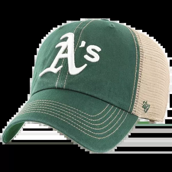 ’47 BRAND OAKLAND ATHLETICS TRAWLER 47 CLEAN UP ADJUSTABLE HAT