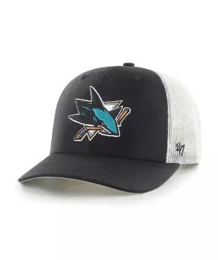 ’47 BRAND SAN JOSE SHARKS BLACK 47 TRUCKER