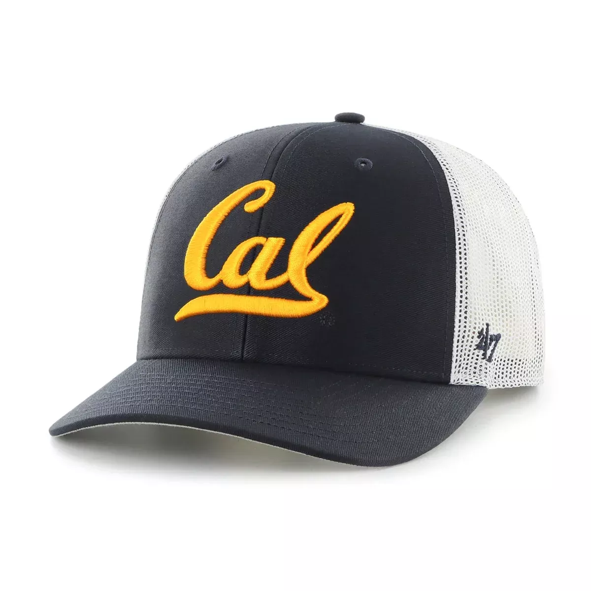 ’47 Cal Berkeley Golden Bears Squad Trucker Hat Snapback-Navy