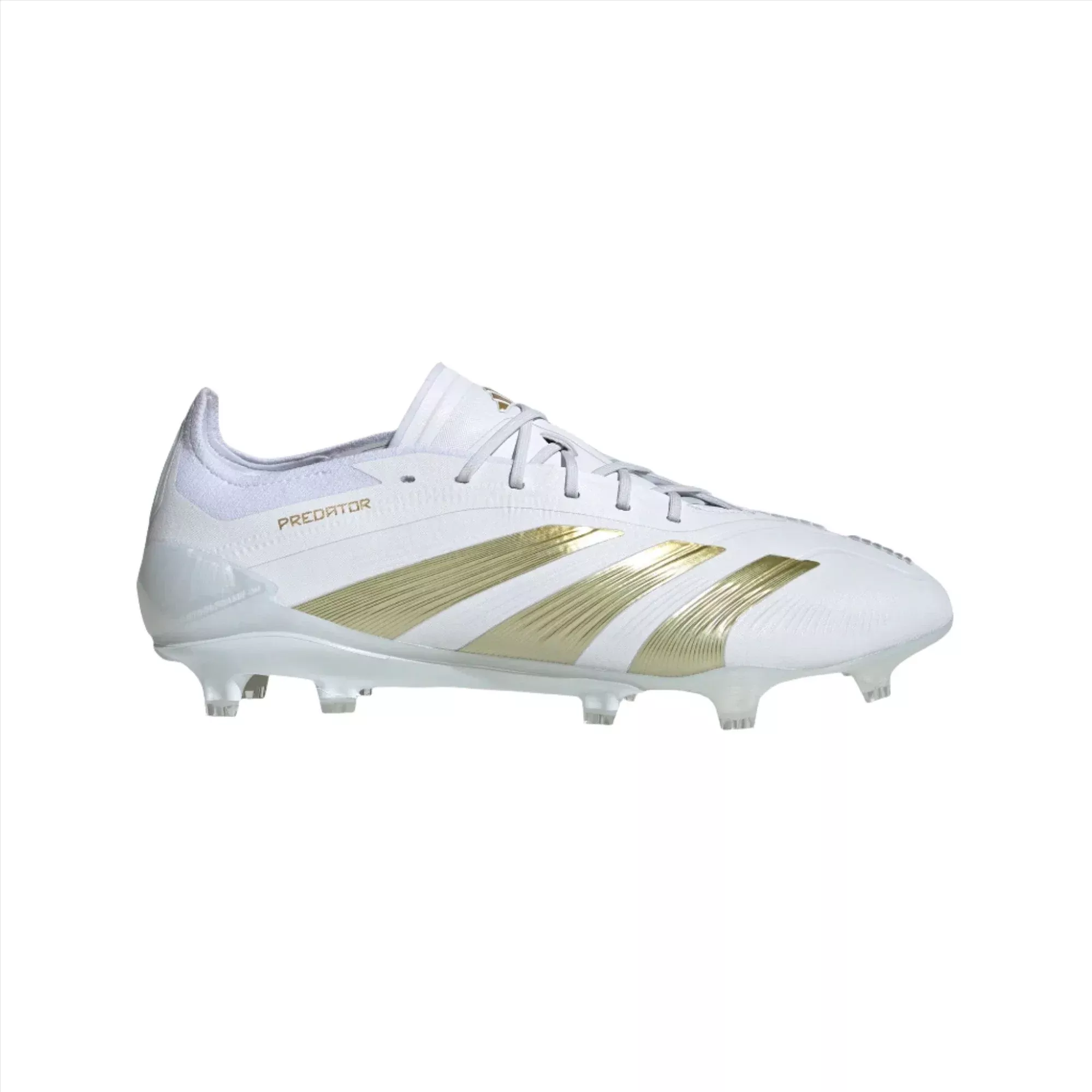 Adidas Predator Low Elite FG – White/Gold/White