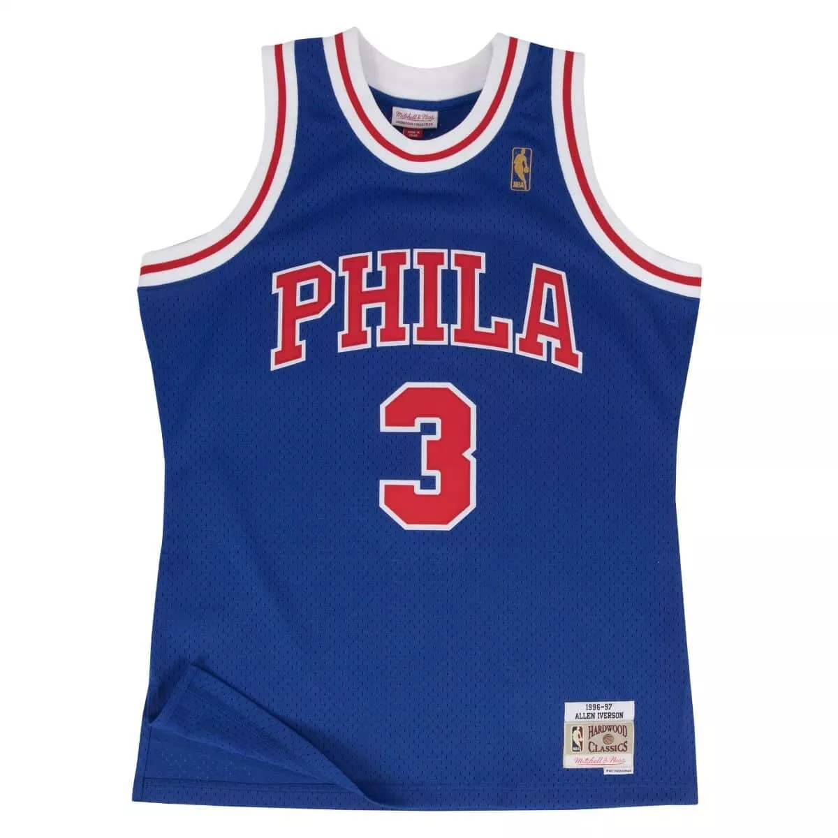 ALLEN IVERSON MEN’S MITCHELL & NESS 96-97′ SWINGMAN JERSEY