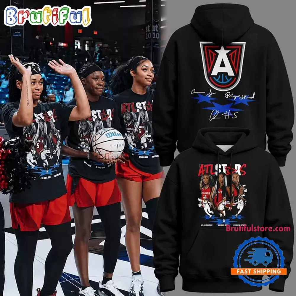 Atlanta Dream WNBA All-Stars 2026 Signatures Allisha Gray Angel Reese Rhyne Howard T Shirt