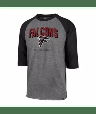 Atlanta Falcons – Slate Grey Break Thru Club Raglan