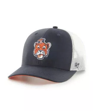 Auburn Tigers – Vin Navy Trucker Hat, 47 Brand