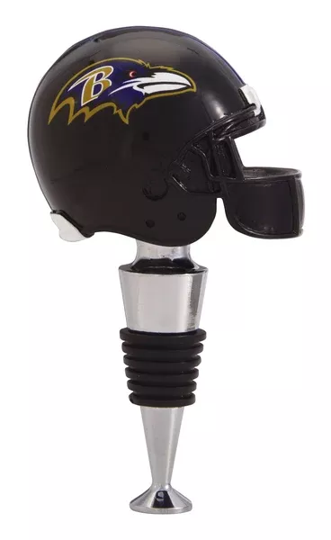 Baltimore Ravens Helmet Bottle Stopper