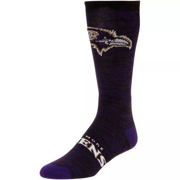 Baltimore Ravens Jolt Socks LG