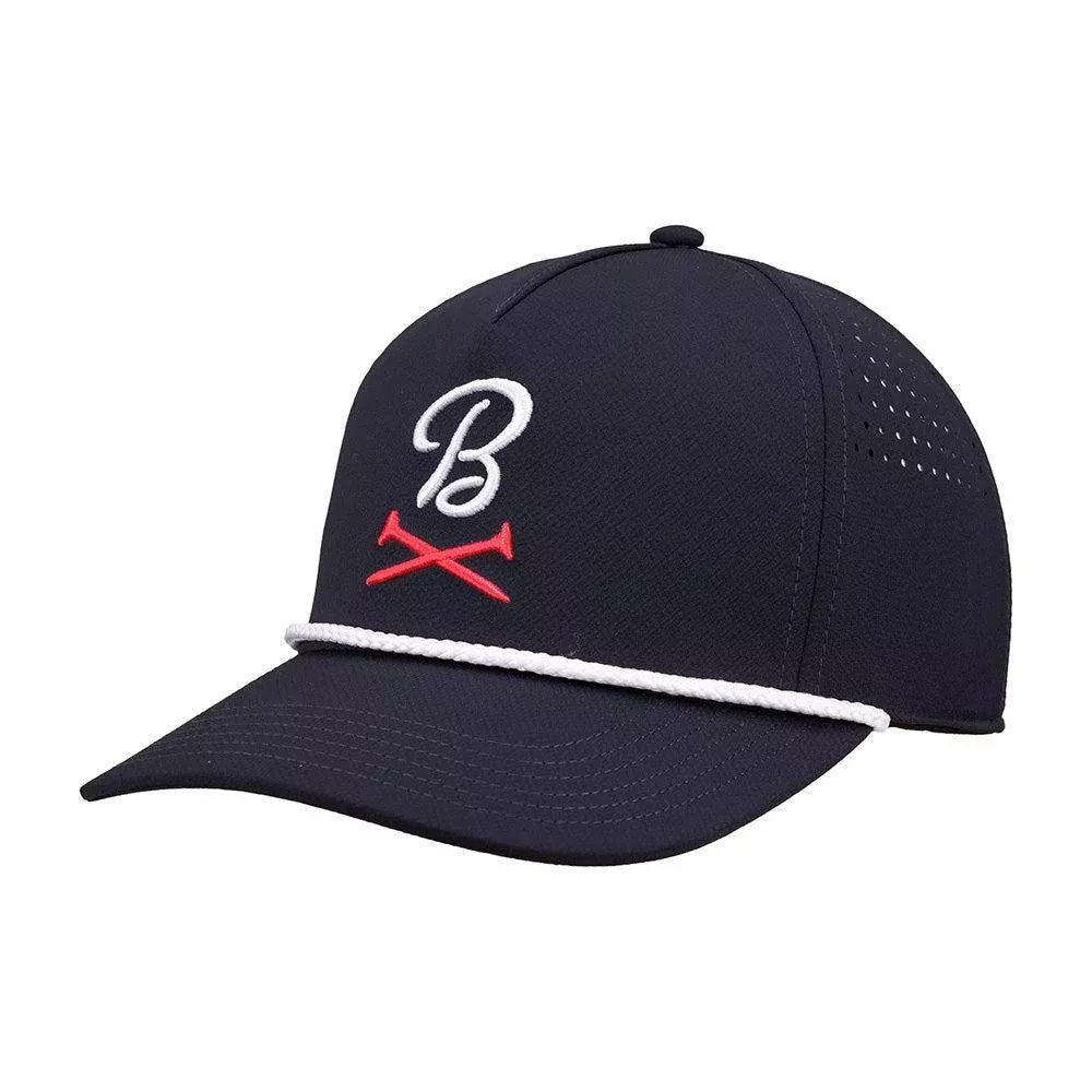 Barstool Golf Logo Performance II Rope Hat