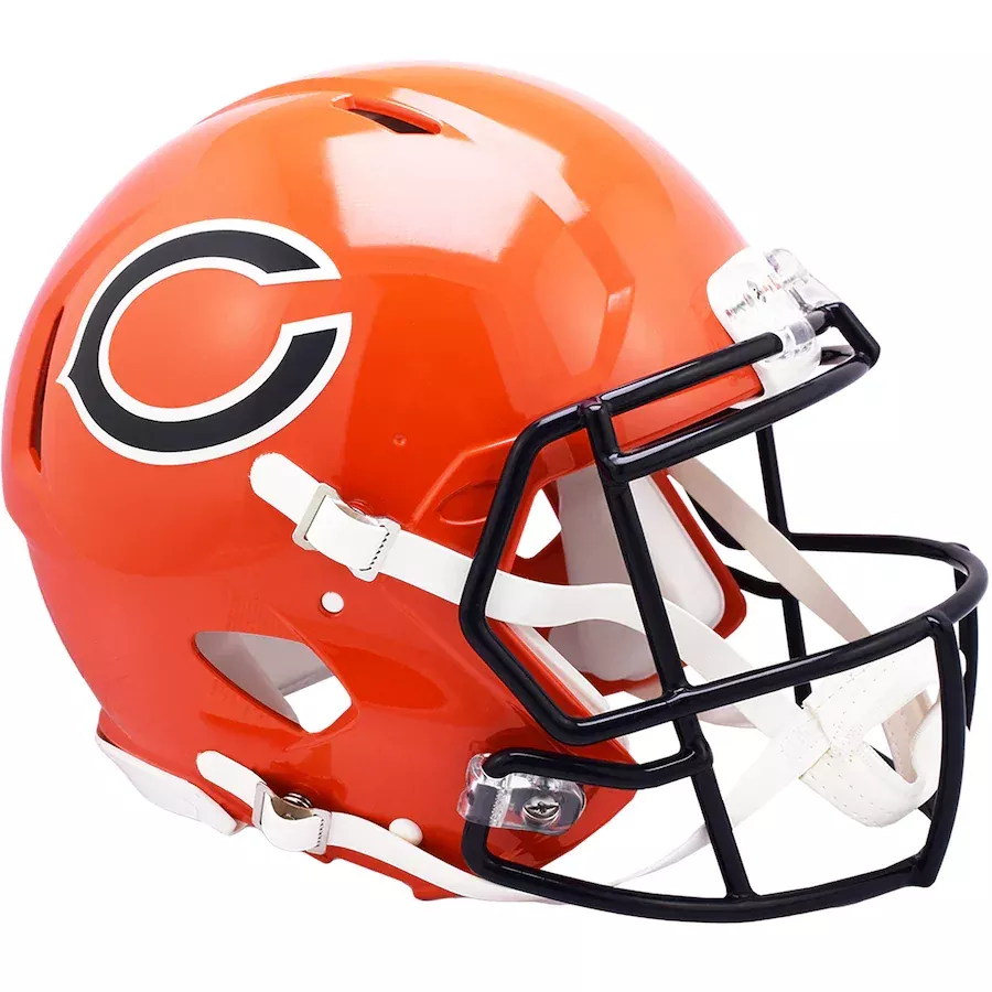 CHICAGO BEARS FULL-SIZE AUTHENTIC SPEED HELMET - 22 ALT