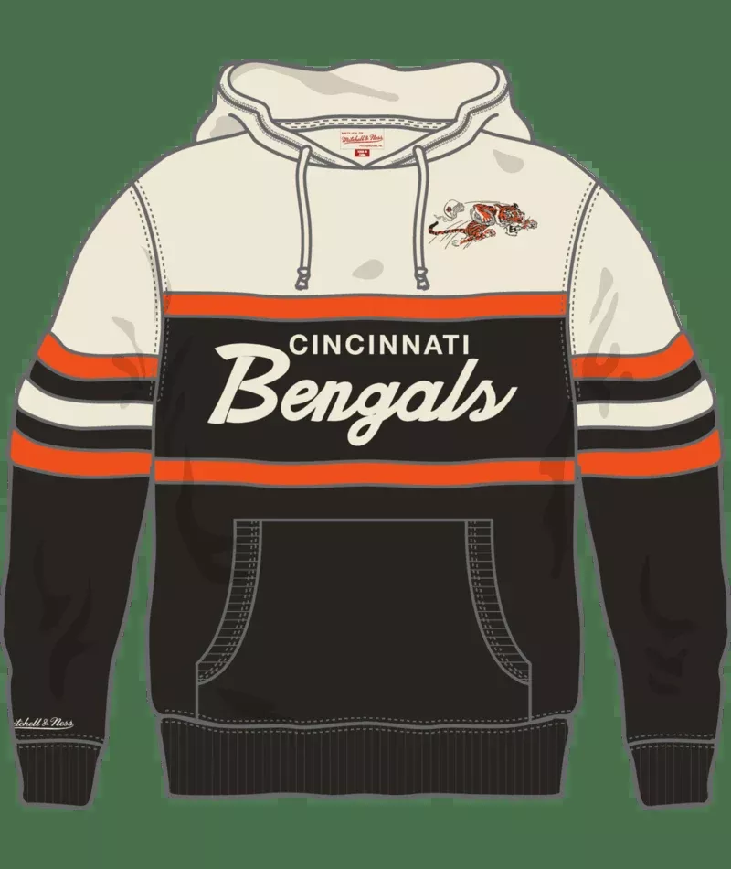 Cincinnati Bengals – NFL Head Coach Team Color Hoodie