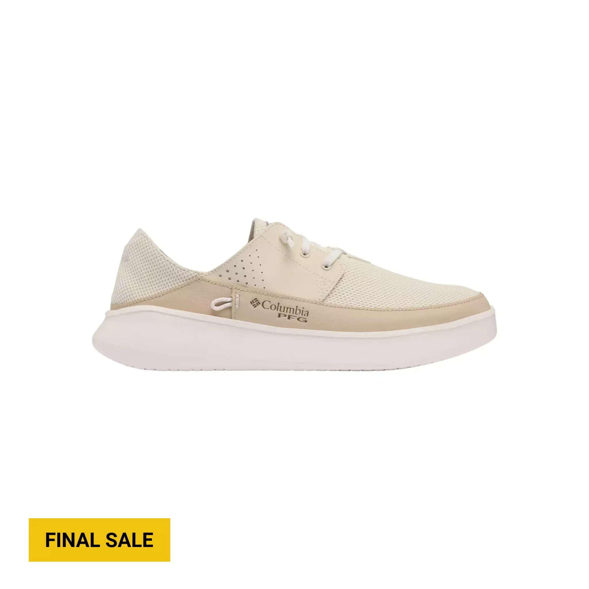Columbia Men’s PFG Boatside Breathe Relaxed Shoes – Stone/Fossil