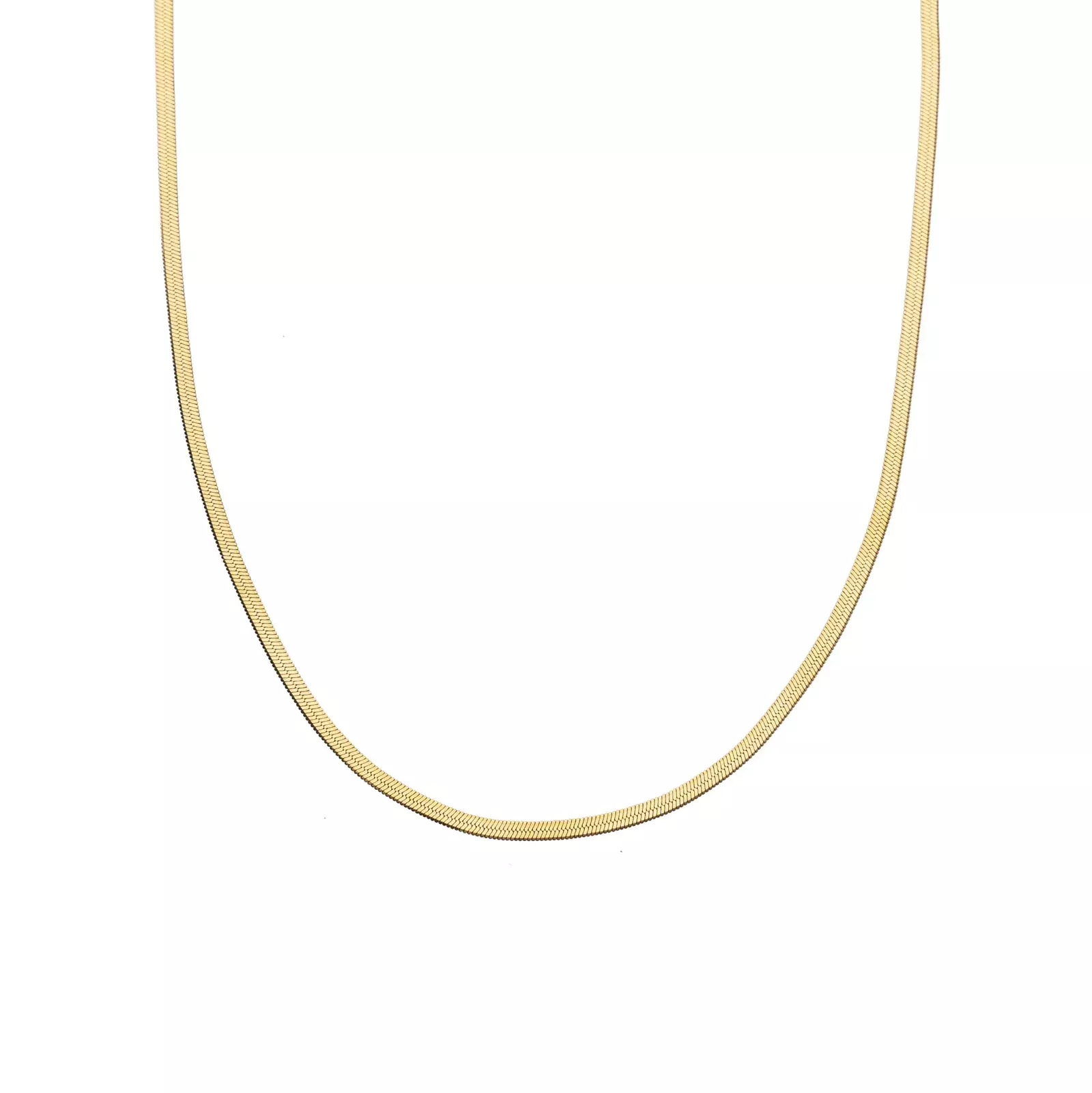 Dainty Herringbone Necklace