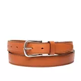 Dave's Deals Italian Dress Belt - Size 38 - English Tan