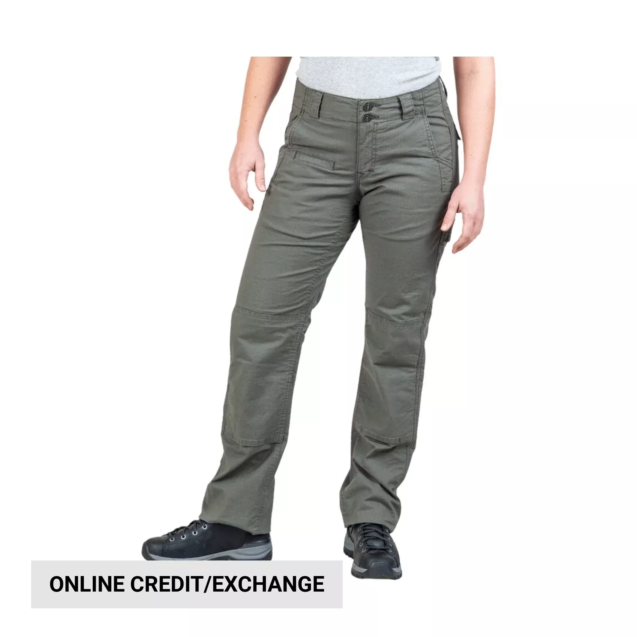 Dovetail Women’s Day Construct Ripstop Pant – Olive Green