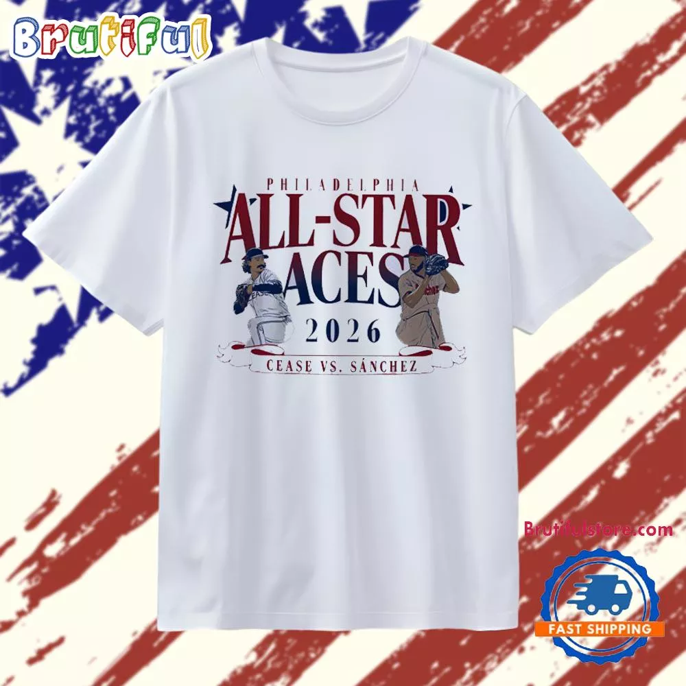 Dylan Cease and Cristopher Sanchez All-Star MLB Aces 2026 T Shirt