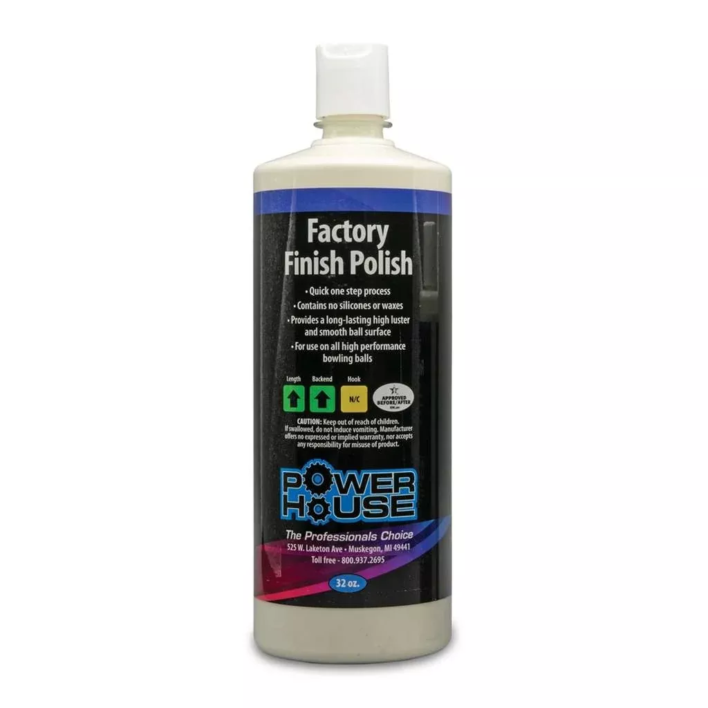 Ebonite Powerhouse Factory Finish Polish – Quart