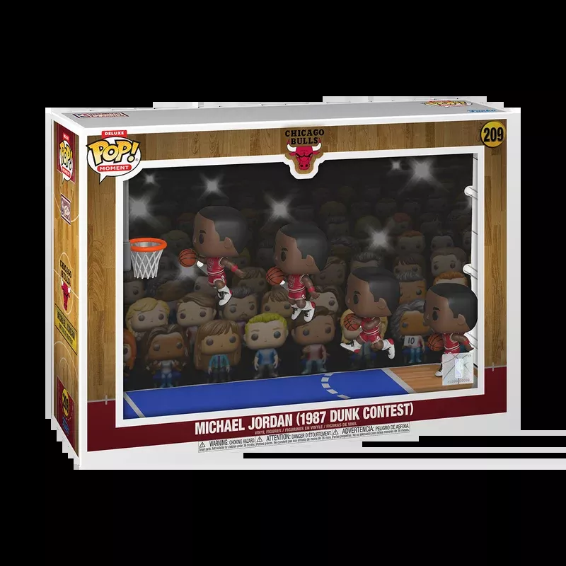 Funko POP!: Deluxe Moment – NBA Michael Jordan 1987 Dunk Contest Vinyl Figure