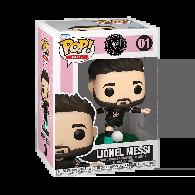Funko POP! MLS – Lionel Messi (Inter Miami CF Away Jersey) Vinyl Figure