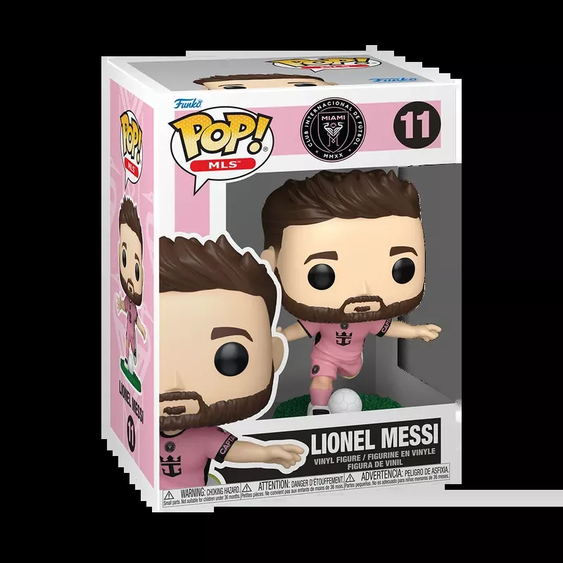 Funko POP! MLS – Lionel Messi Pink Uniform Vinyl Figure