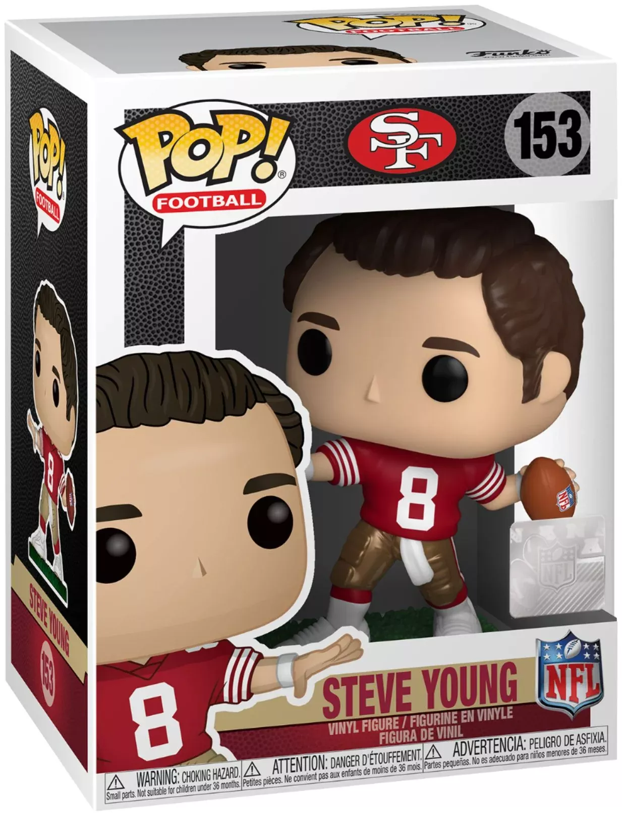 Funko POP! NFL: Legends – Steve Young (49ers) Vinyl Figure