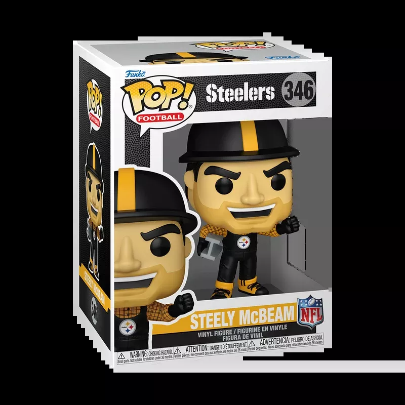 Funko POP! NFL: Pittsburgh Steelers – Steely McBeam Vinyl Figure