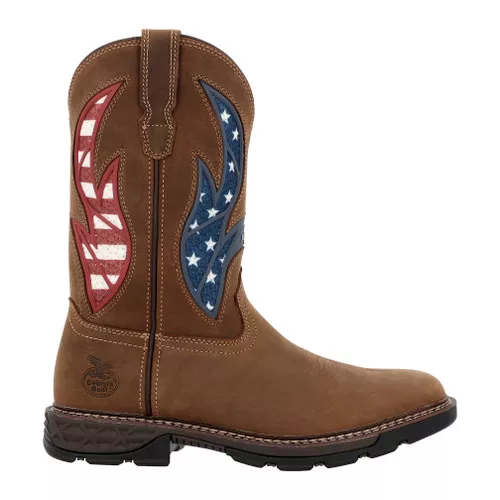 GEORGIA BOOT CARBO-TEC FLX WATERPROOF PULL-ON WORK BOOTS GB00722