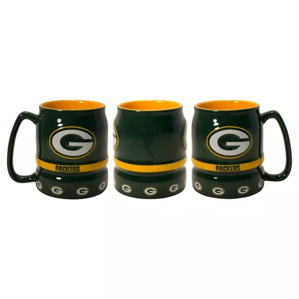 Green Bay Packers Barrel Mug