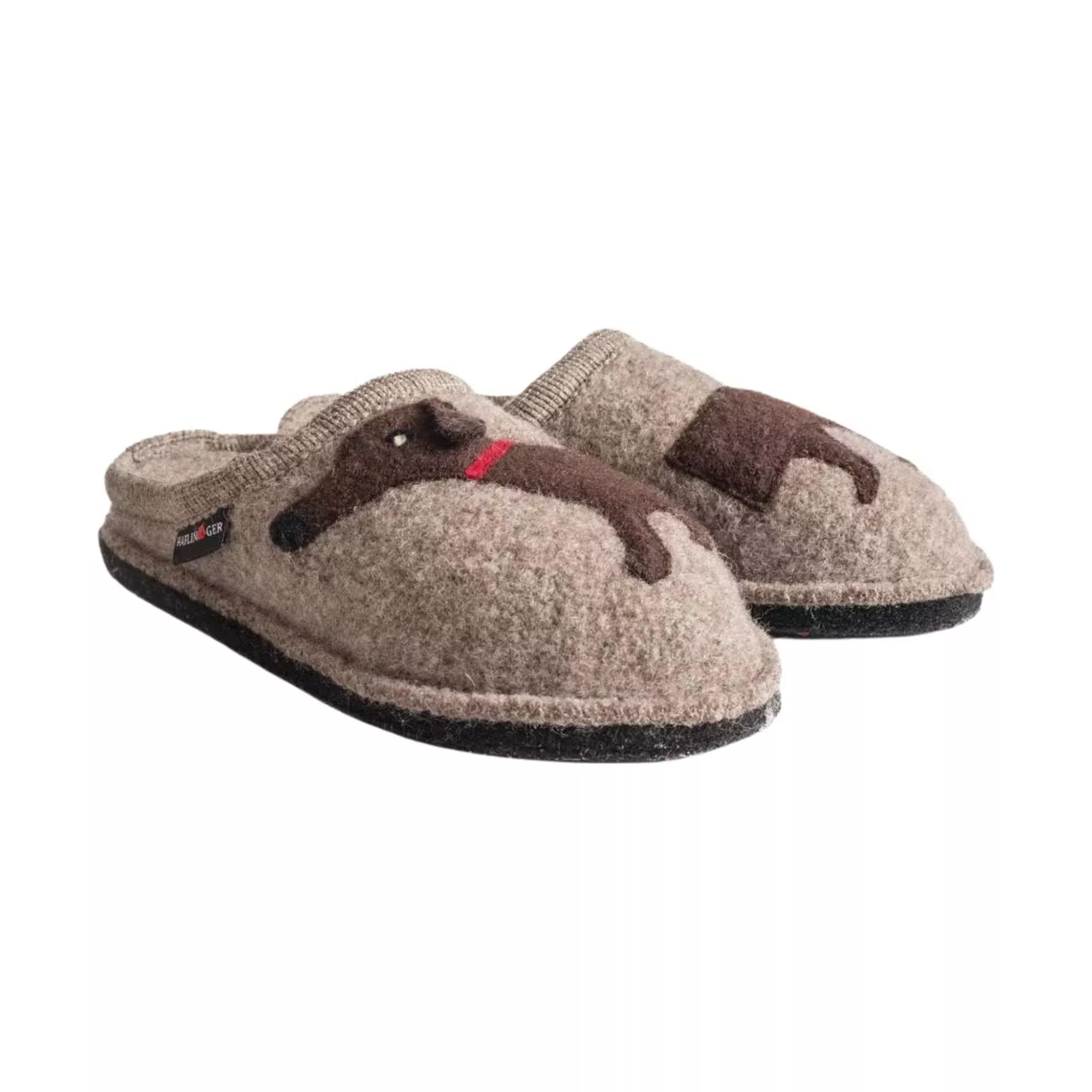 Haflinger Doggy Slippers - Earth