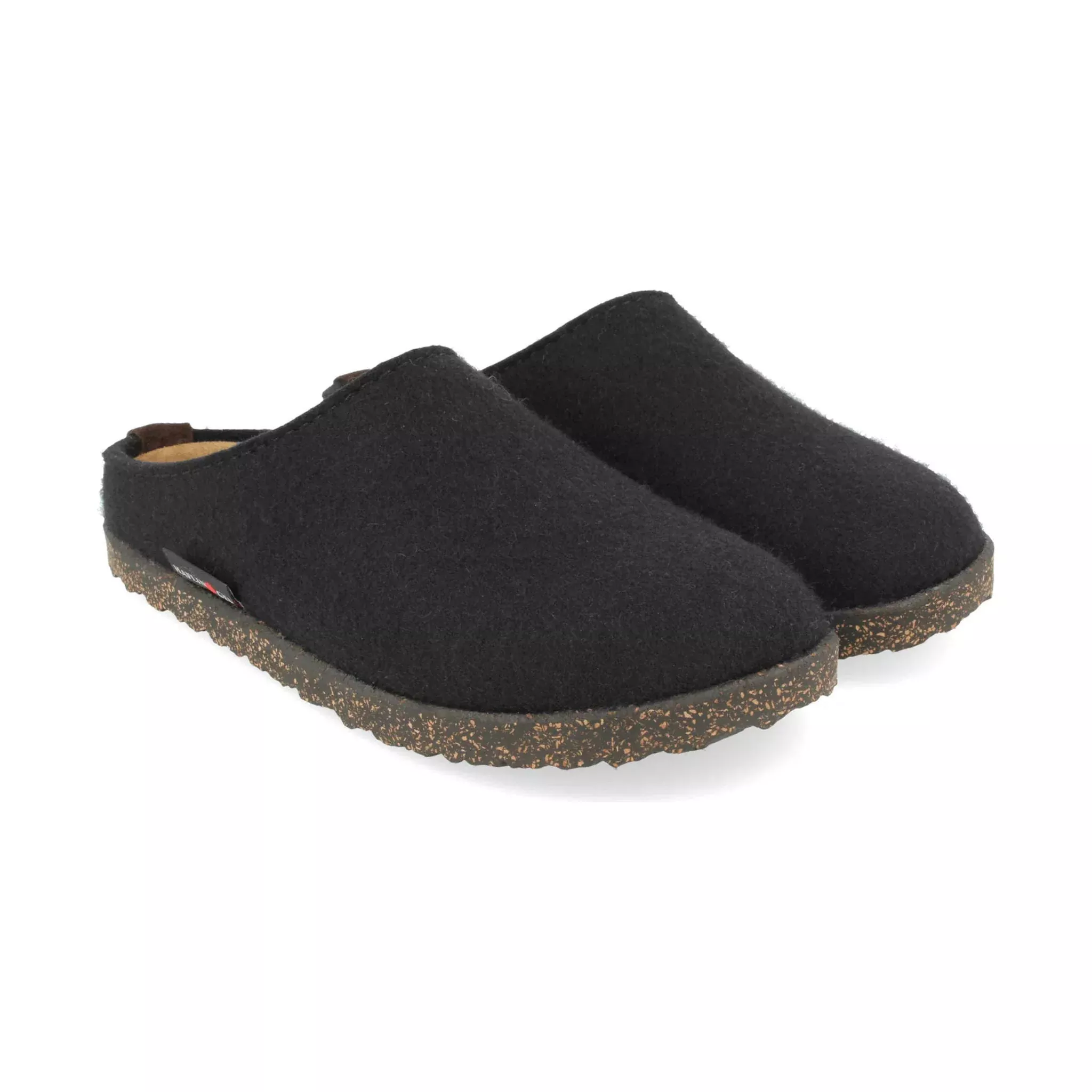 Haflinger Manhattan Slippers – Black