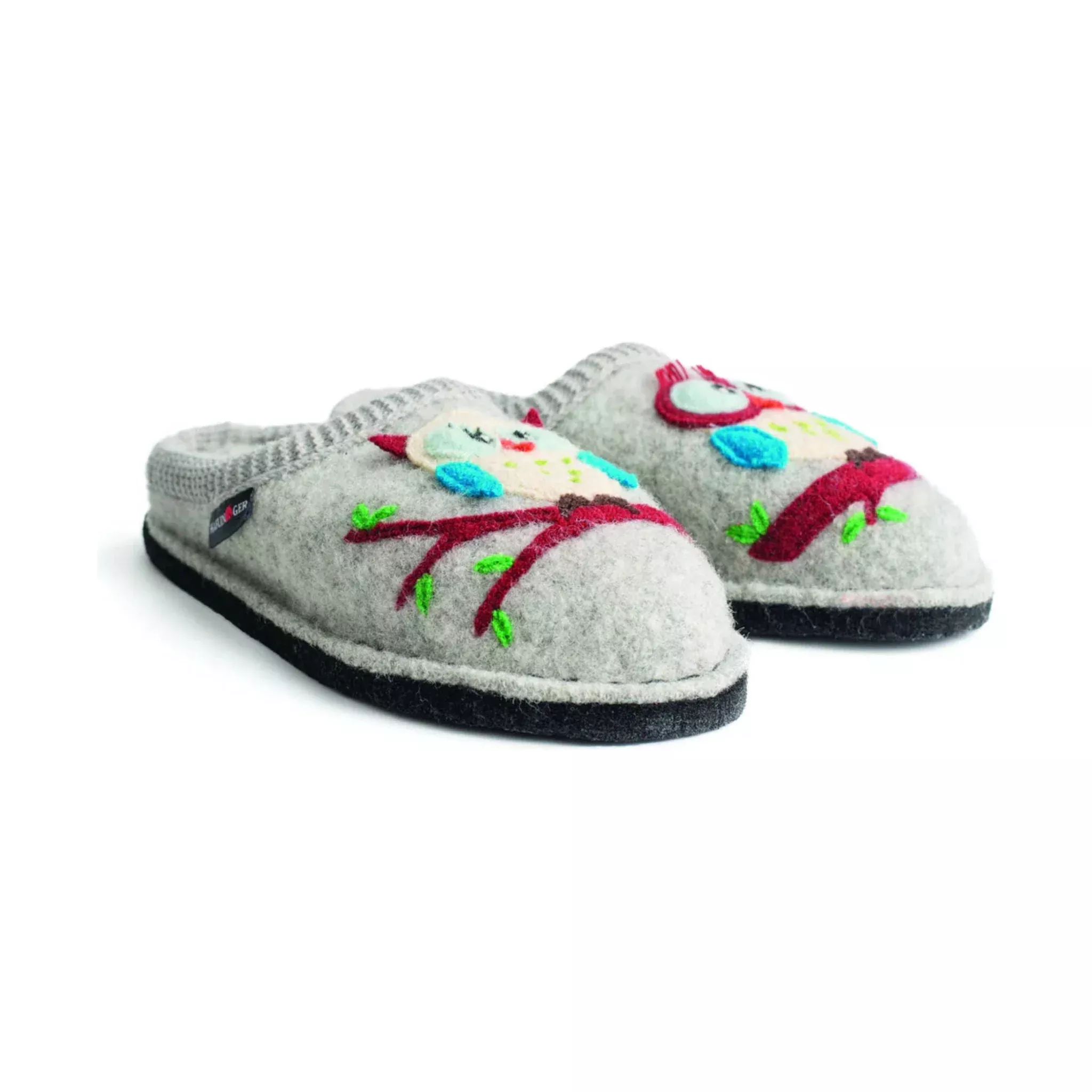 Haflinger Olivia Slippers – Grey