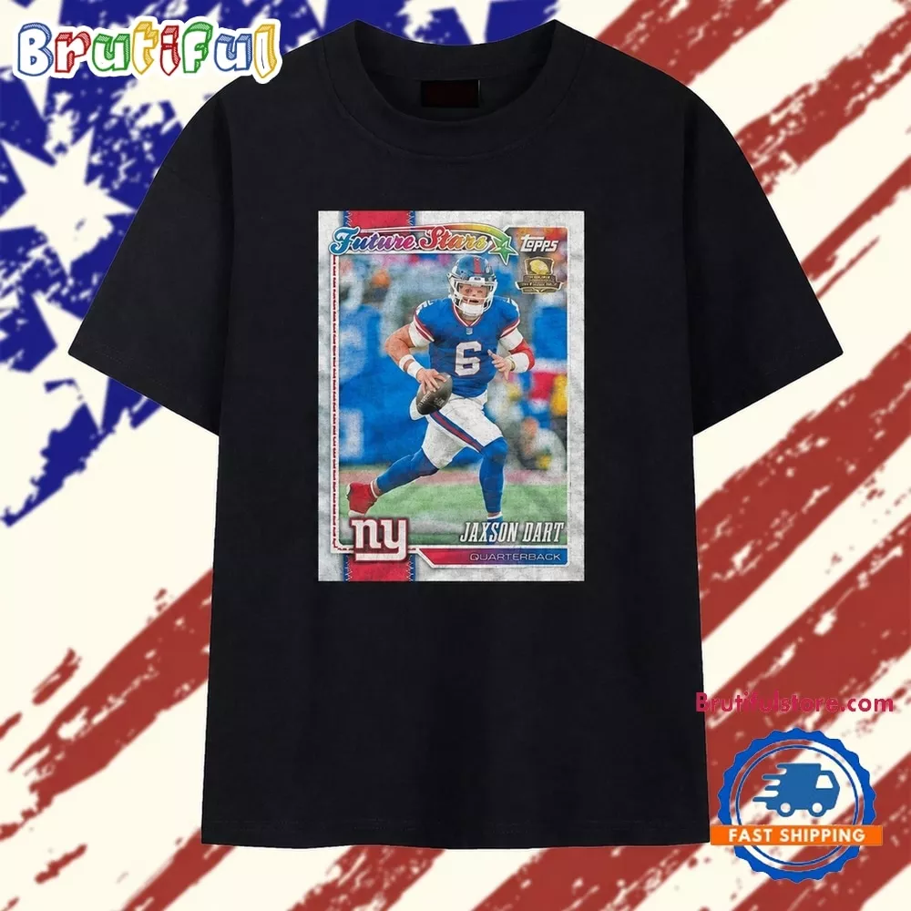 Jaxson Dart New York Giants Future Stars Quarterback T Shirt