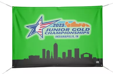 Jr Gold 2023 Official DS Bowling Banner – JG094