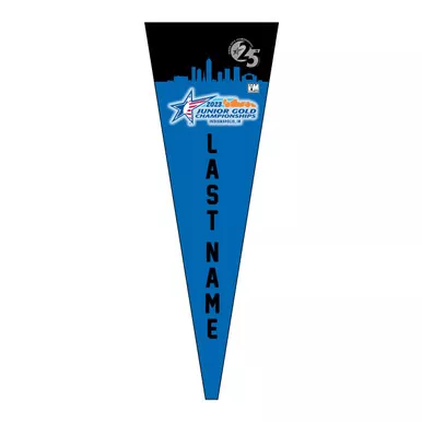 Jr Gold 2023 Official DS Bowling Pennant – JG089