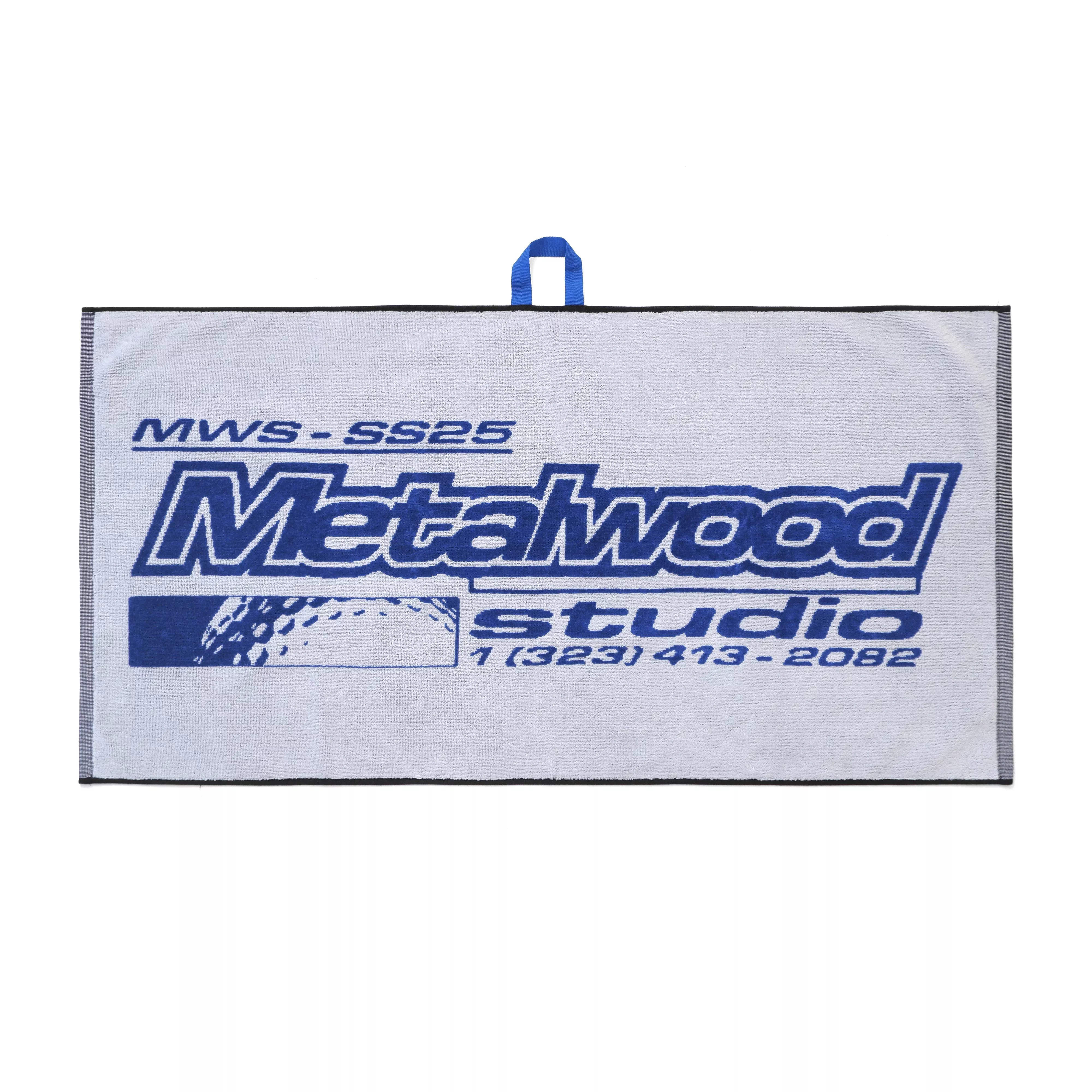 La Brea Shop Caddie Towel - White