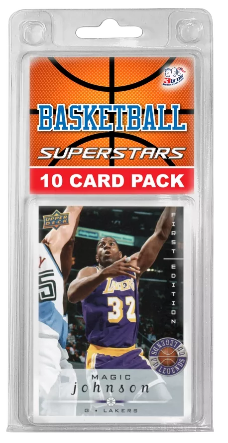 Los Angeles Lakers – NBA Superstars Characters Kit Trading Cards