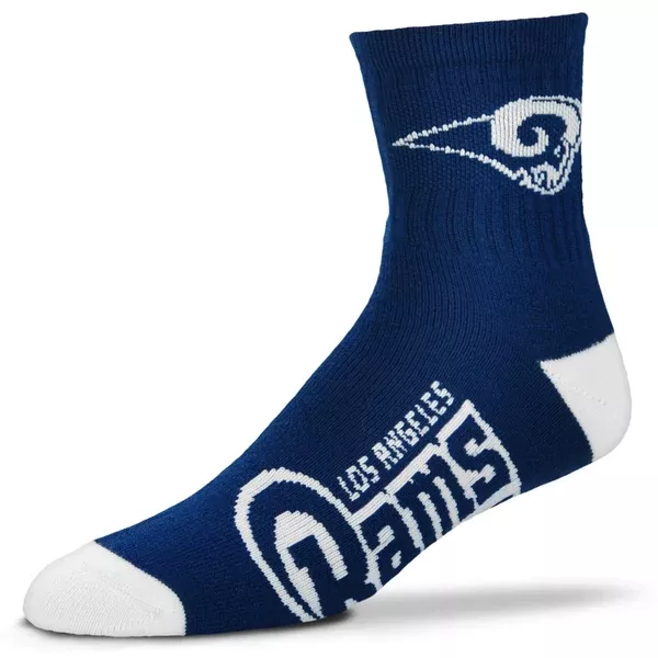 Los Angeles Rams Team Color Crew Socks