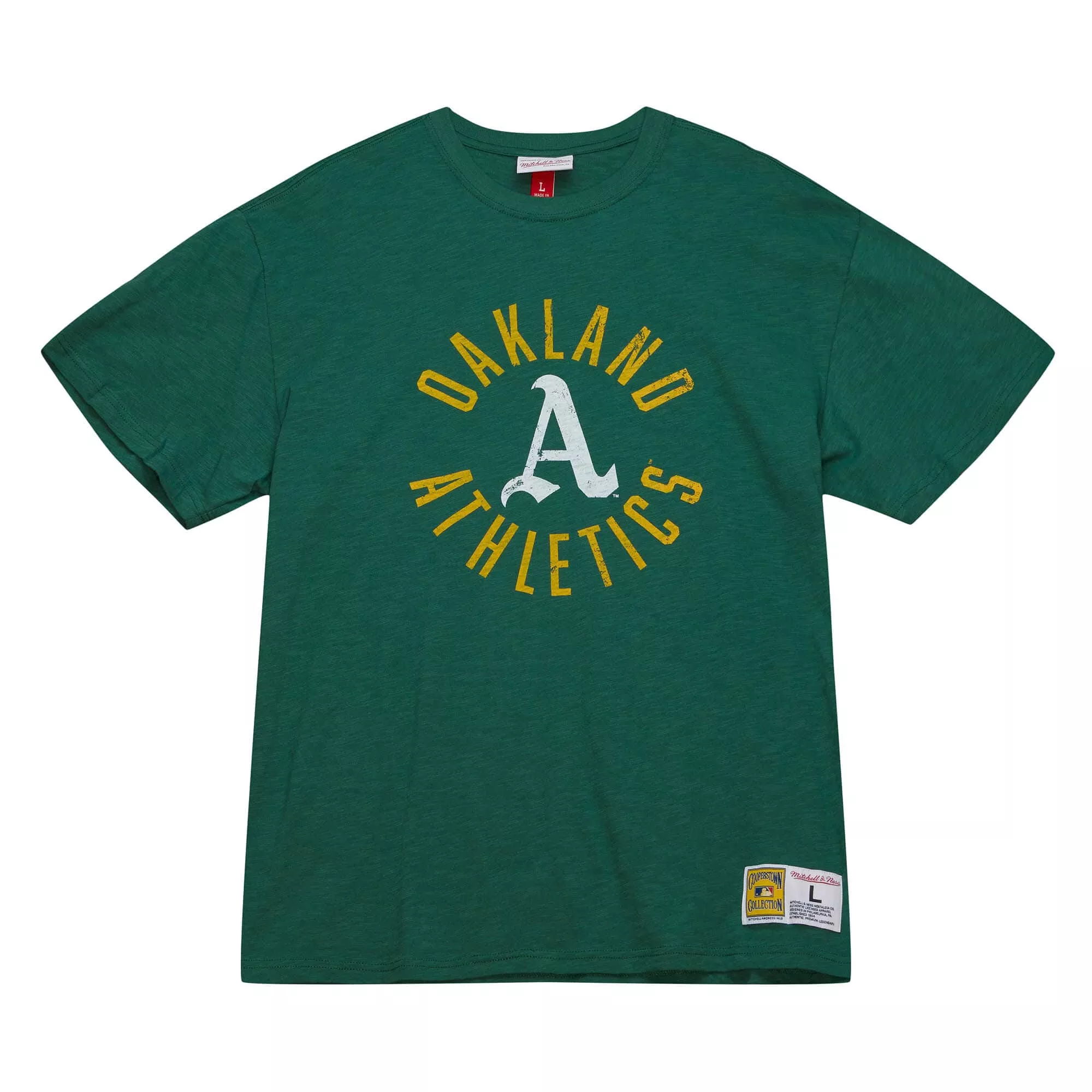 Mitchell & Ness Legendary Slub S/S Tee Oakland Athletics