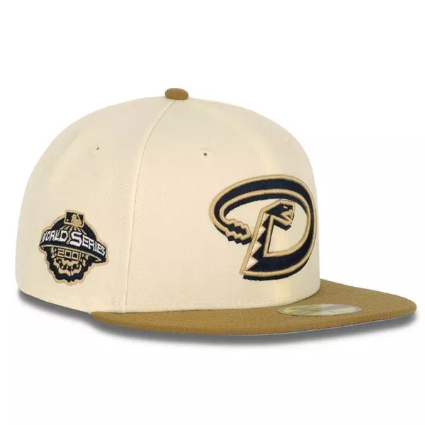 MLB Arizona Diamondbacks New Era Cooperstown Harvester 59FIFTY Fitted Hat – Wheat