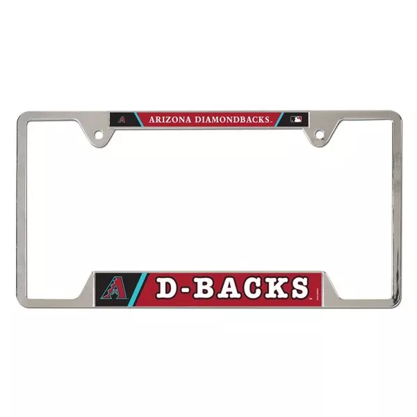 MLB Arizona Diamondbacks WinCraft Metal License Plate Frame
