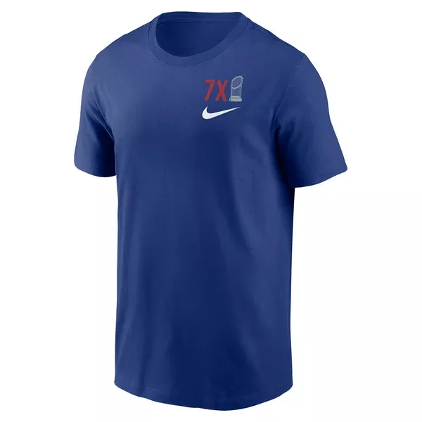 MLB Los Angeles Dodgers Nike 7x Champs T-Shirt - Blue
