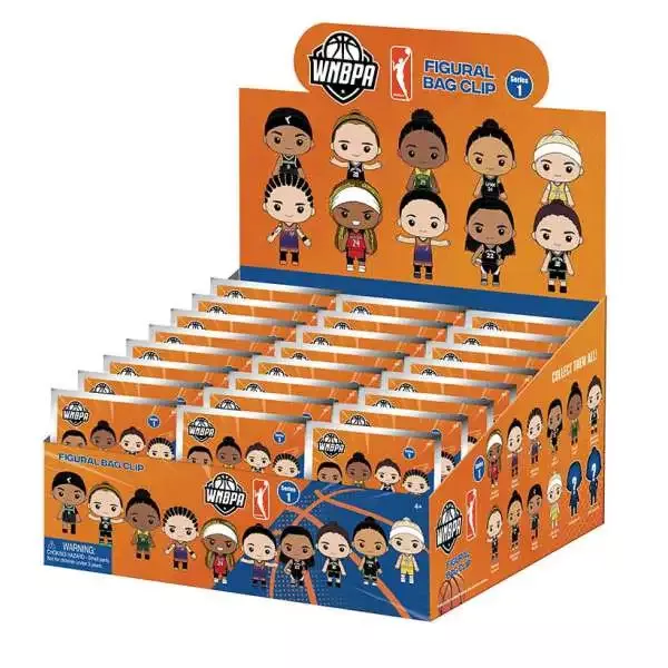 Monogram WNBA -Series 1 – 1pcs 3D Figure Bag Clip Blind Bag