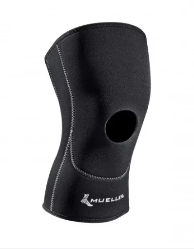 Mueller Open Patella Knee Sleeve – Black
