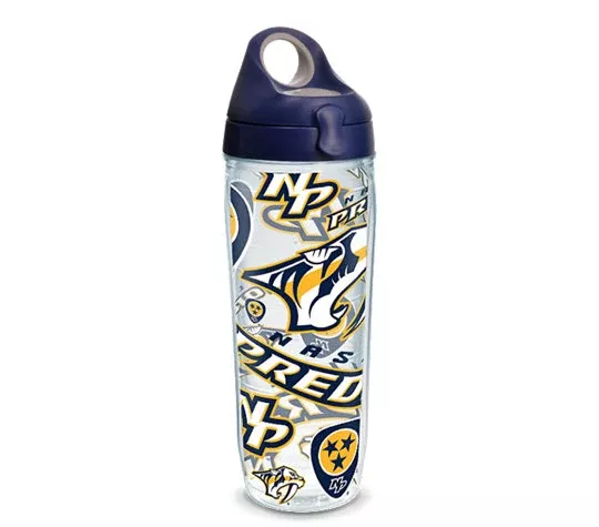 Nashville Predators – All Over 24oz Water Bottle
