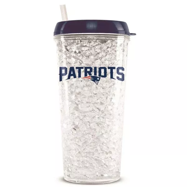 New England Patriots Crystal Freezer Tumbler