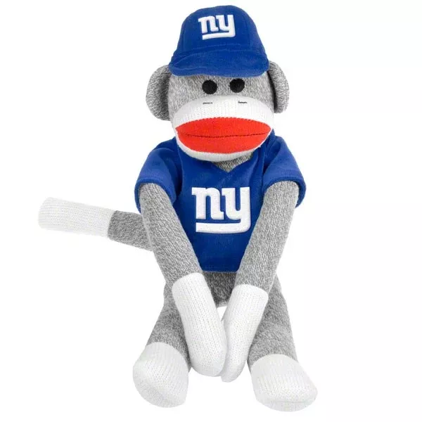 New York Giants Uniform Sock Monkey