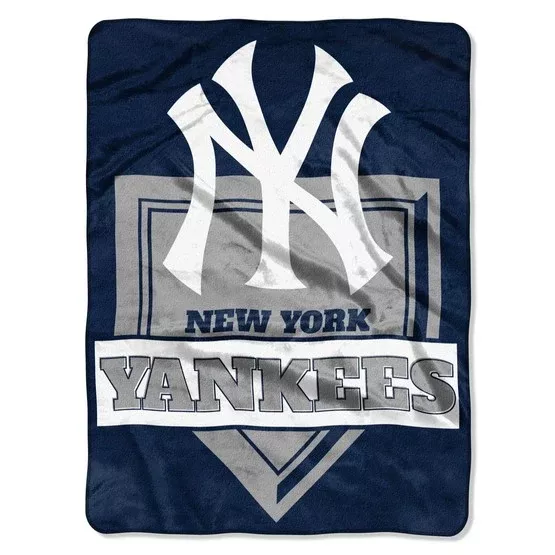 New York Yankees 60" x 80" Home Plate Royal Plush Blanket