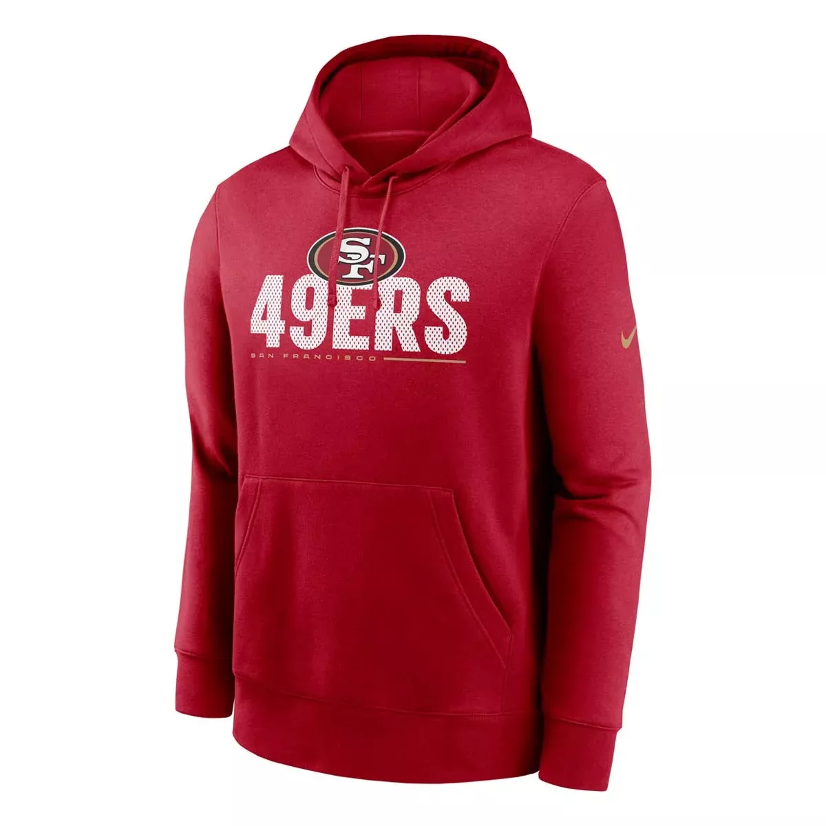 Nike San Francisco 49ers Local Club Pullover Hoodie - Red