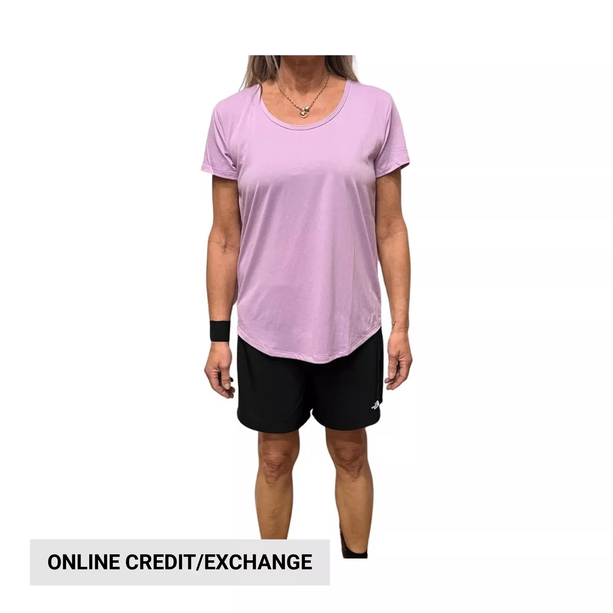 The North Face Women’s Elevation Life Short Sleeve – Lupine